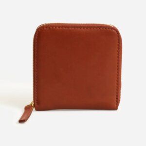 Madewell Essential Zip Wallet - Warm Cinnamon - NWOT